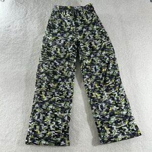 LL Bean Kids Size 12 Warm Thinsulate Winter Snow Pants Funky Color